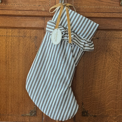 Brown Stripe Stocking - OAKSTREET SHOPPE