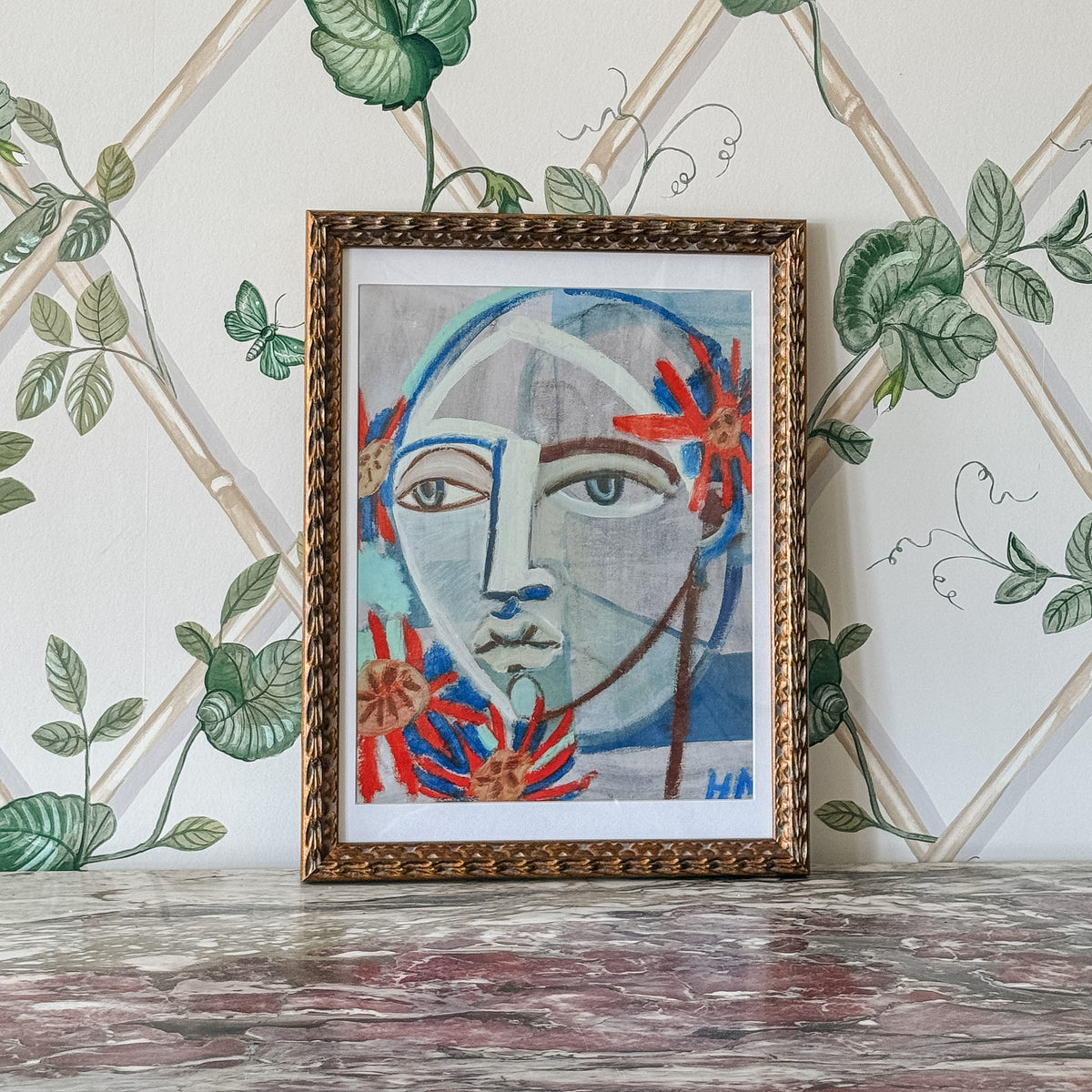 Lehua, Framed Hayley Mitchell Print - OAKSTREET SHOPPE