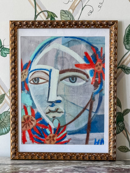 Lehua, Framed Hayley Mitchell Print - OAKSTREET SHOPPE