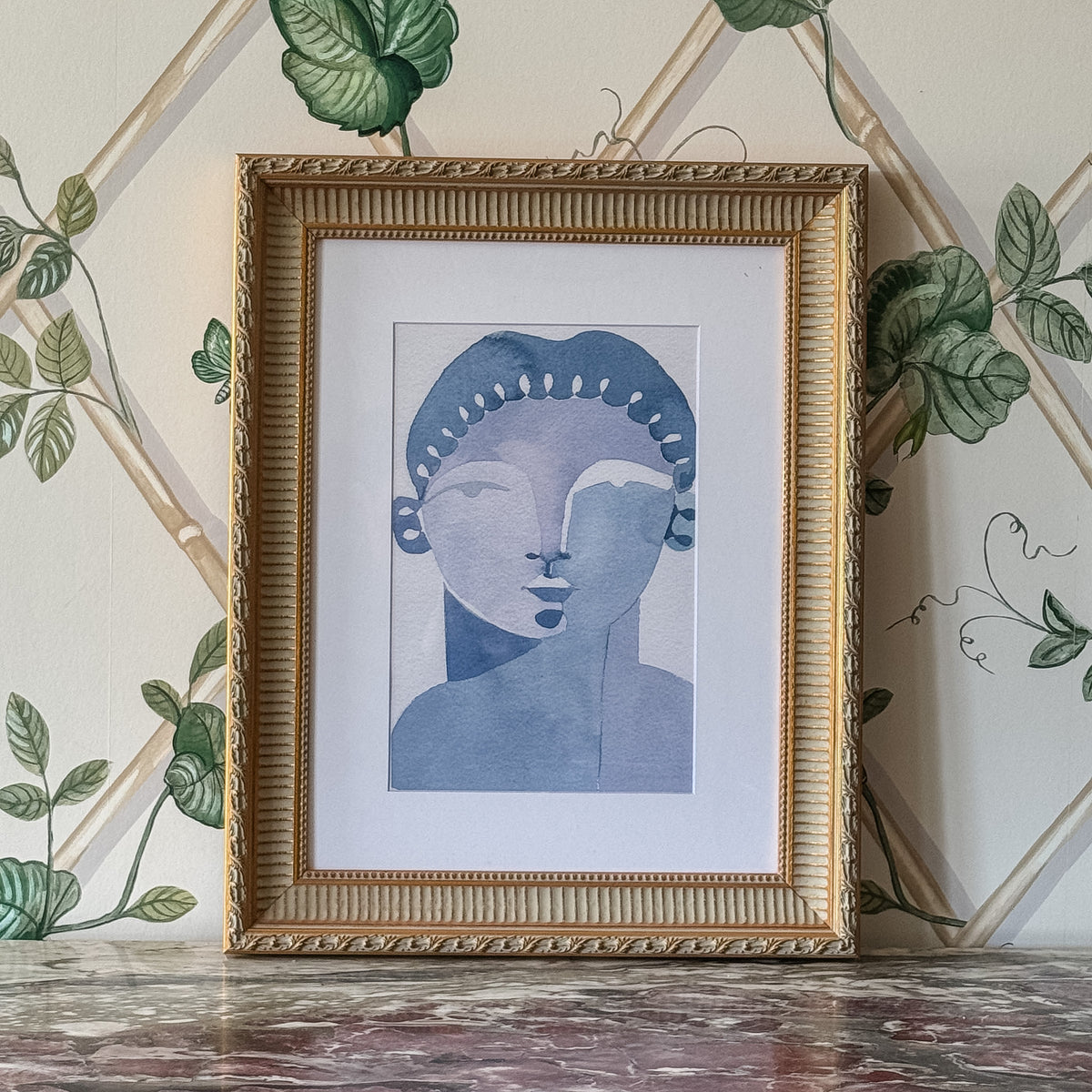 Maxwell, Framed Hayley Mitchell Print - OAKSTREET SHOPPE