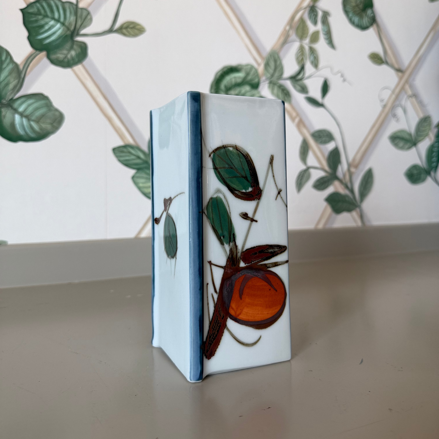 Square Japanese Vase