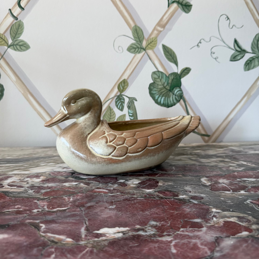 Glossy Duck Vase