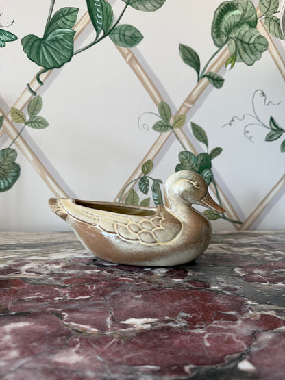 Glossy Duck Vase