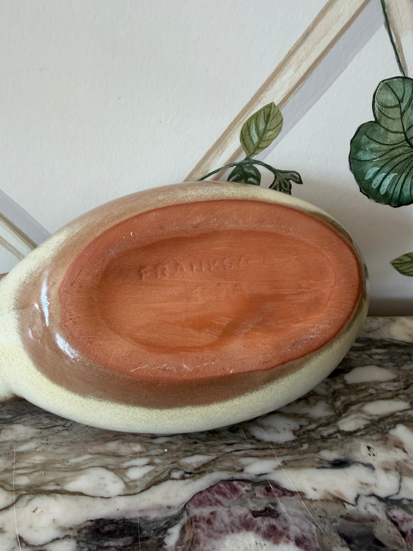 Glossy Duck Vase