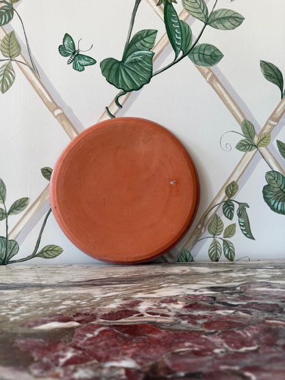 Folk Tree Terracotta Plate