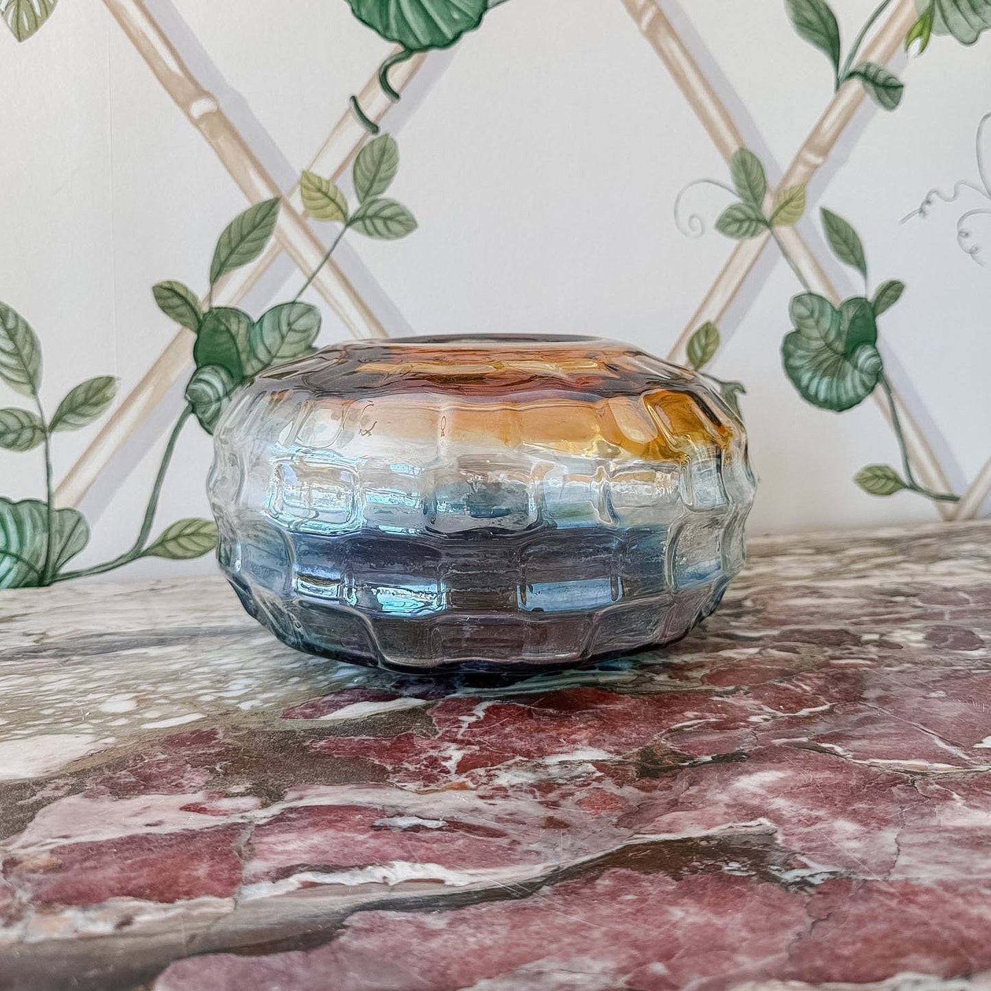 Mid-Century Irridescent Vase