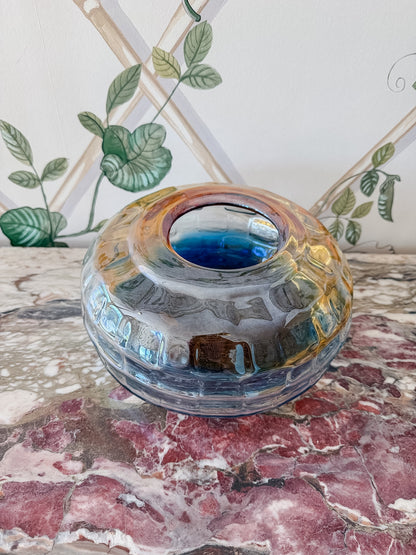 Mid-Century Irridescent Vase