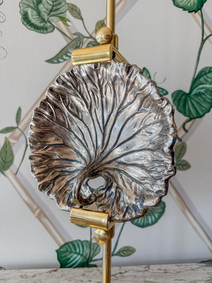 Metal Leaf Dish