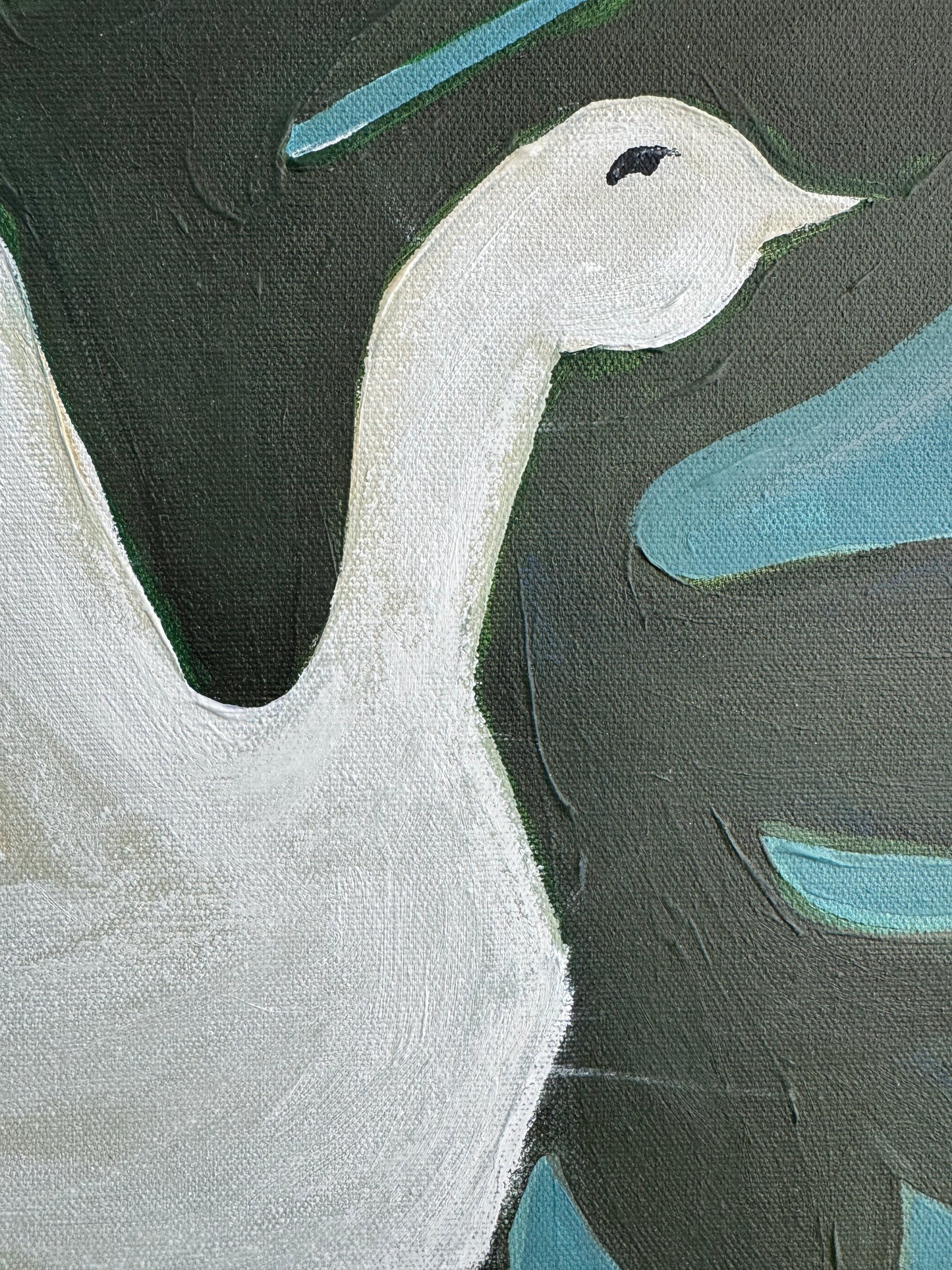 White Bird, Framed Original