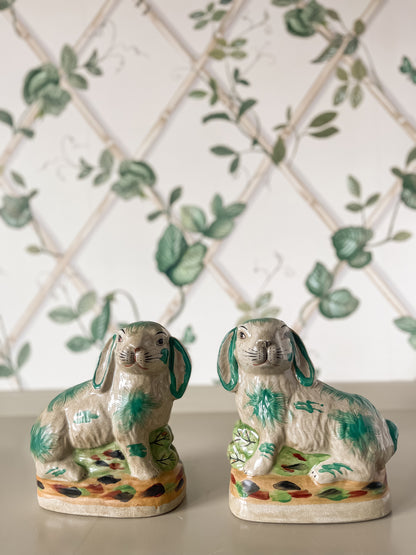 Staffordshire Bunny, Pair