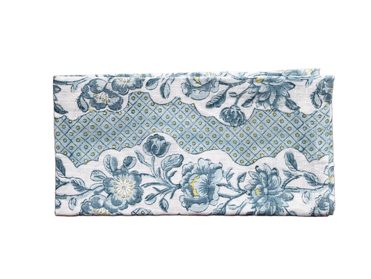 Blue Blooming Trellis Napkins