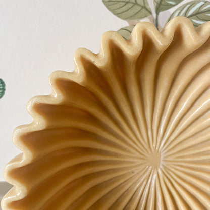 Pleated Resin Bowl