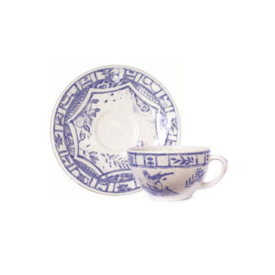 Oiseau Blue and White Place Setting