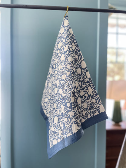 Meadows Bleu Tea Towel