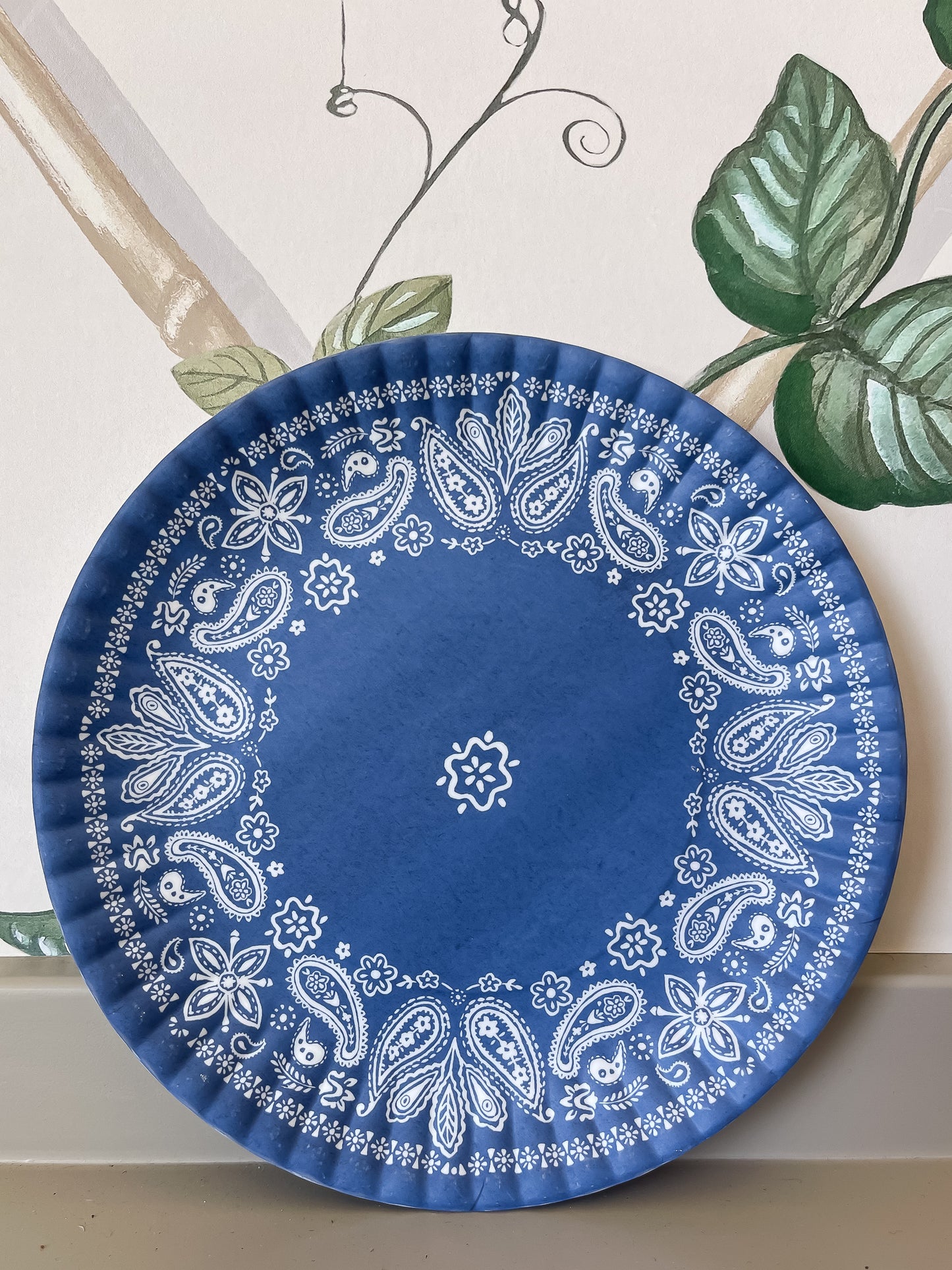 Americana Melamine Plates, Set of 4