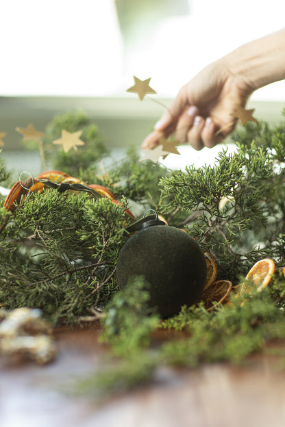 Velvet Ball Ornament