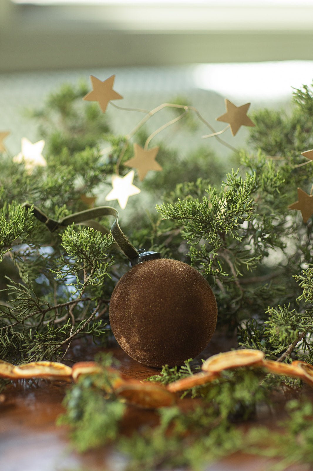 Velvet Ball Ornament