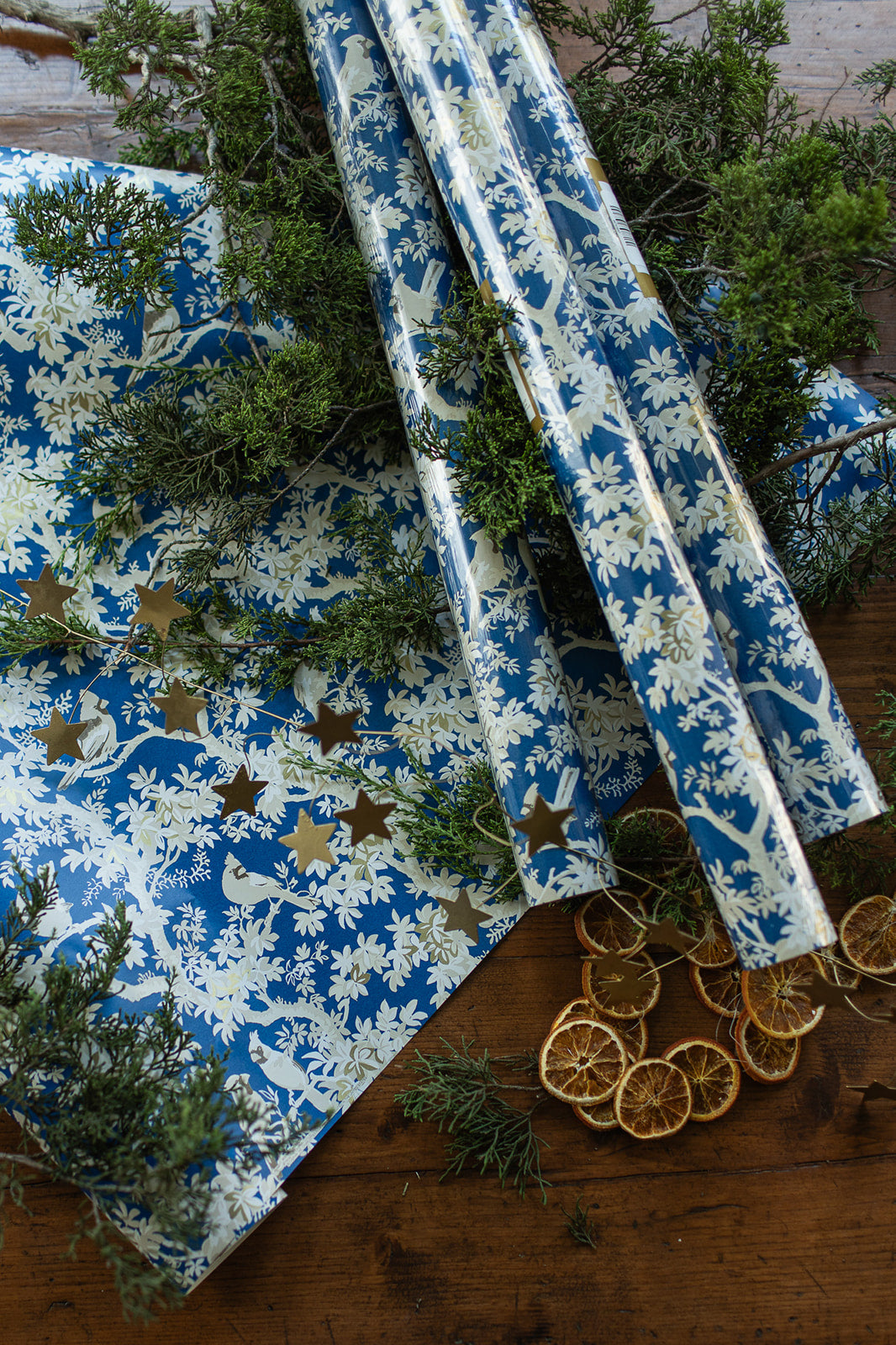 Scenic Songbirds Wrapping Paper Roll