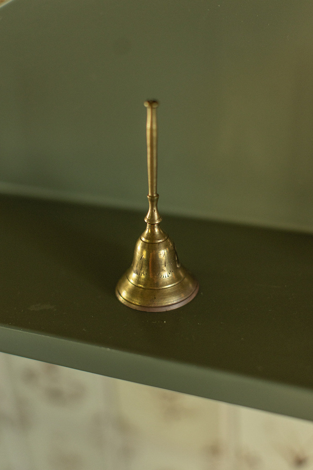Mini Brass Bell with Etching