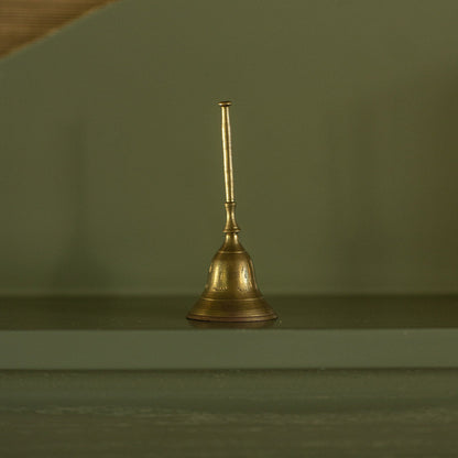 Mini Brass Bell with Etching