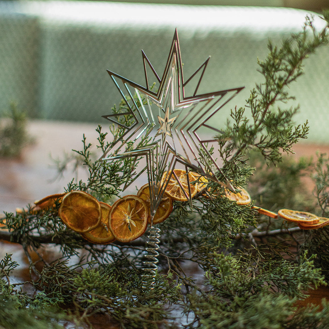 Metal Star Tree Topper
