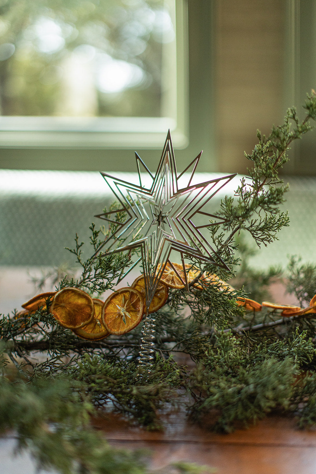 Metal Star Tree Topper