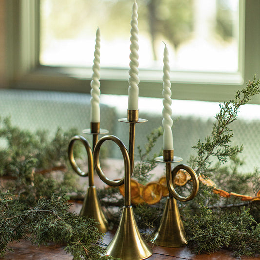 Trumpet Candle Holder, 3 Sizes