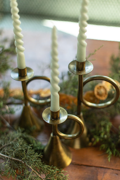 Trumpet Candle Holder, 3 Sizes