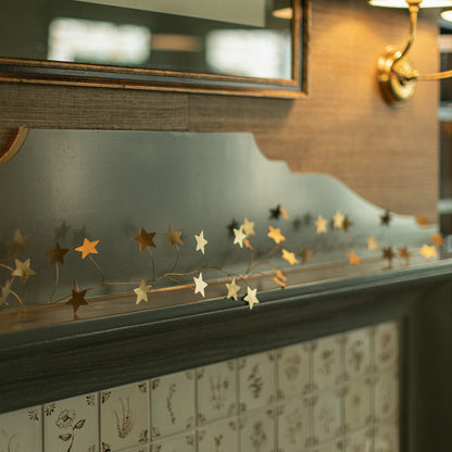 Gold Star Garland