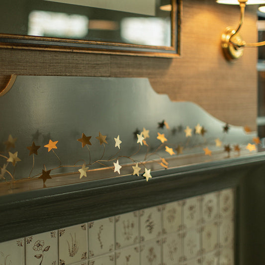 Gold Star Garland