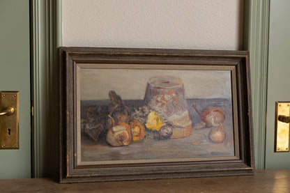 Vintage Still Life Oil Painting