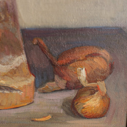 Vintage Still Life Oil Painting