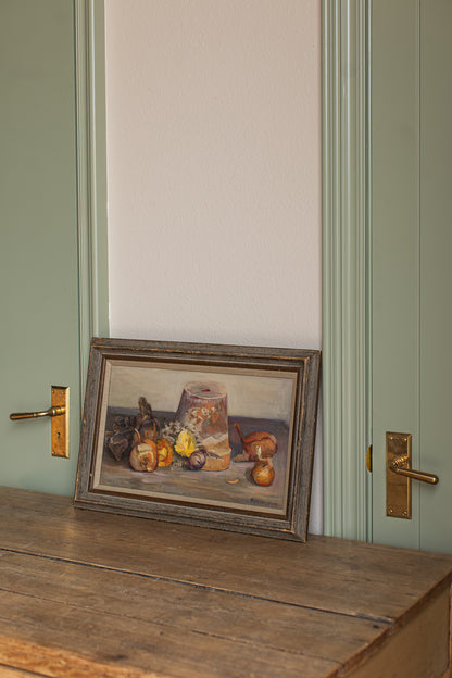 Vintage Still Life Oil Painting