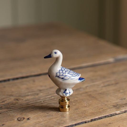 Porcelain Goose Finial