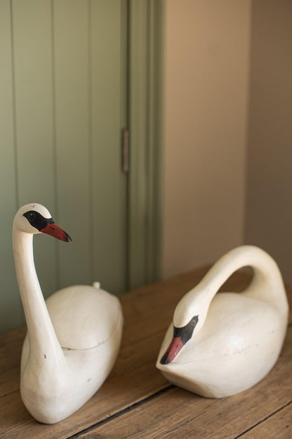 Swan Boxes, Set of 2