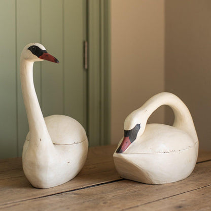 Swan Boxes, Set of 2