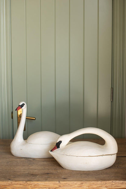 Swan Boxes, Set of 2