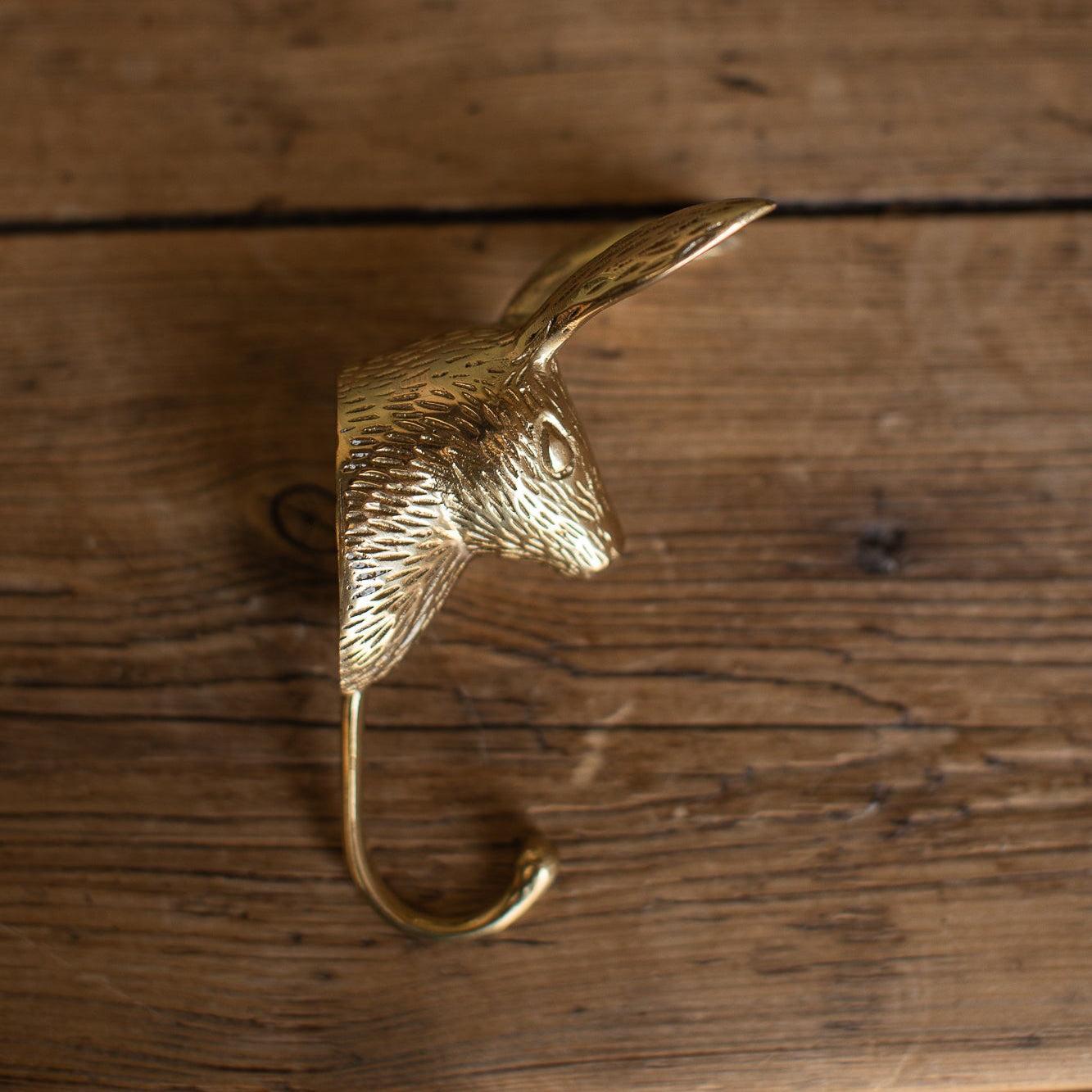 Rabbit Hook, Brass