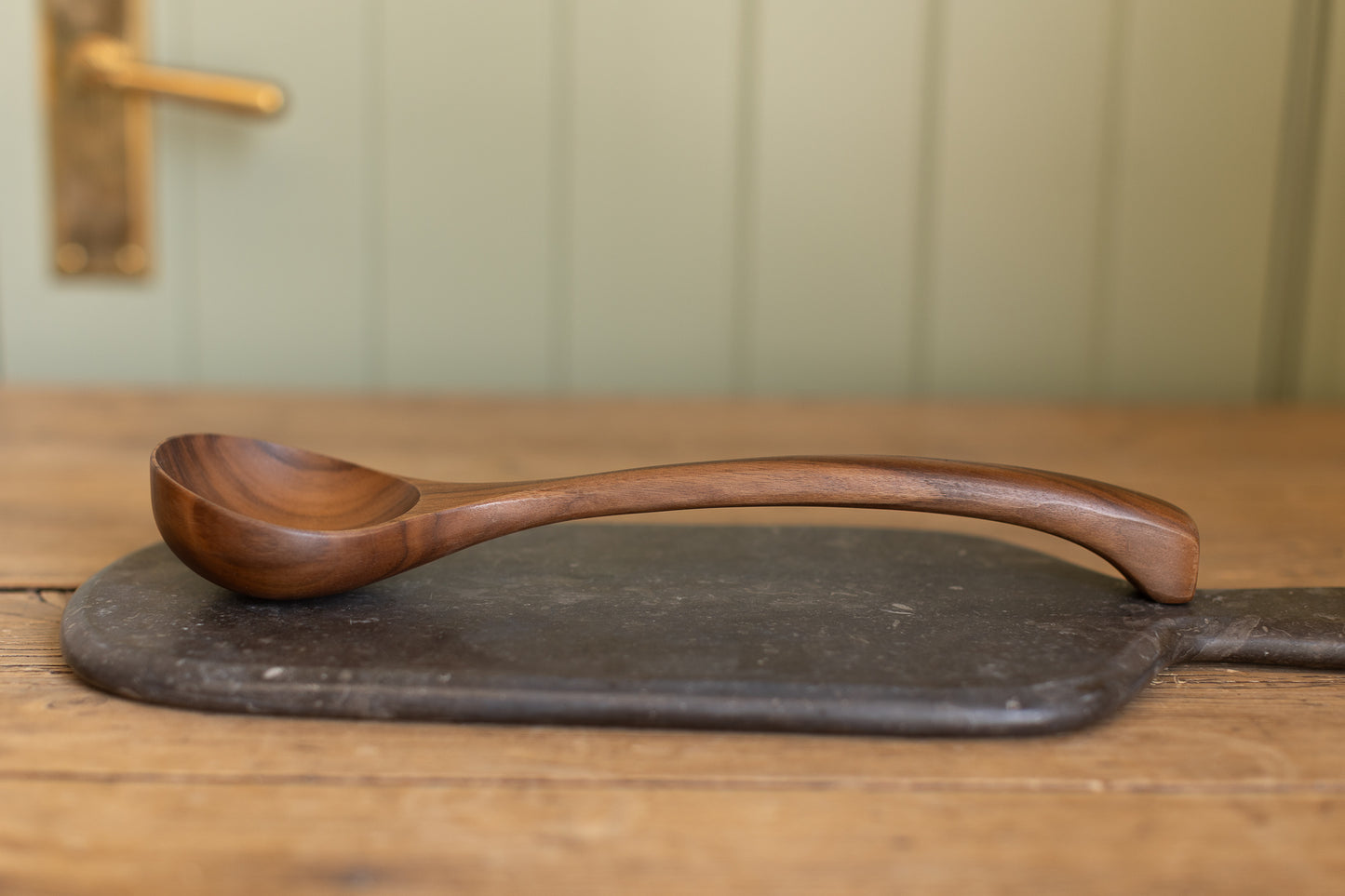 12’’ Walnut Wooden Ladle
