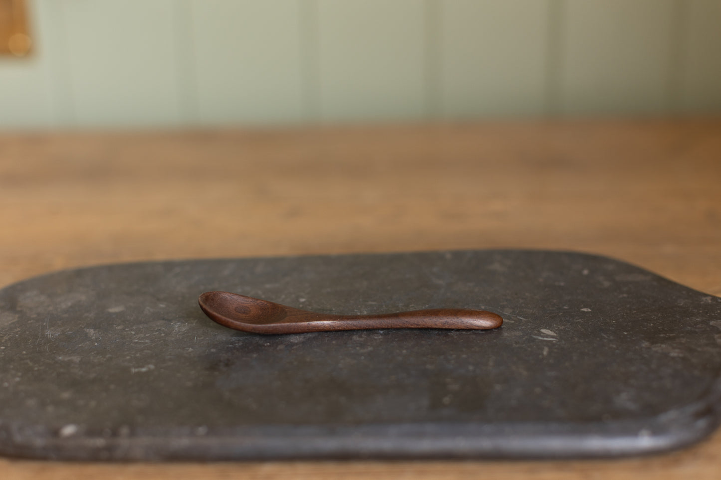 5" Small Walnut Petite Spoon
