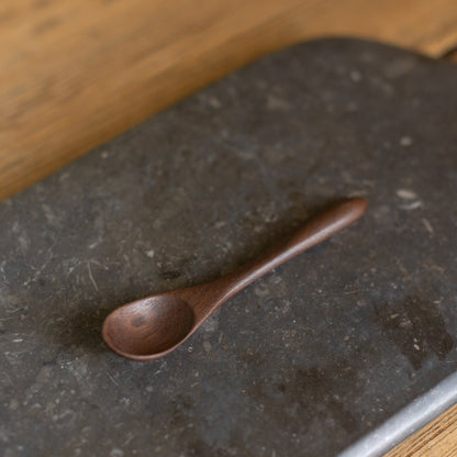 5" Small Walnut Petite Spoon