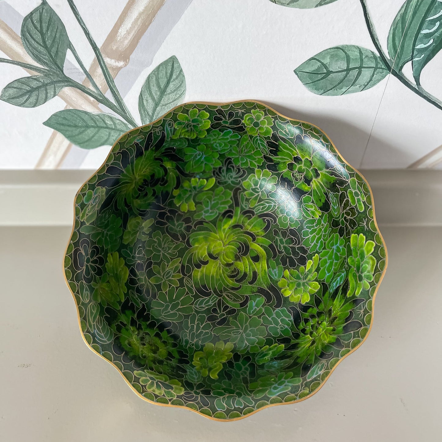 Handcrafted Cloisonné Bowl