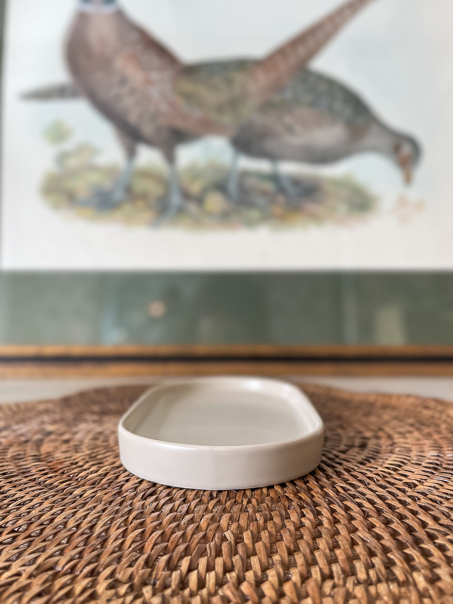 Deco Oval Catchall Tray