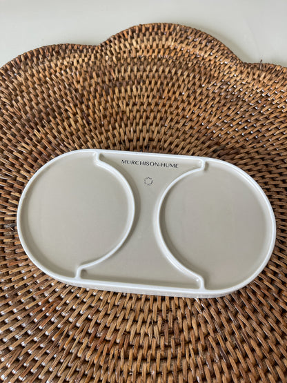 Deco Oval Catchall Tray