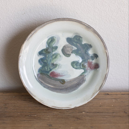 Hand-Painted Studio Pottery Dish