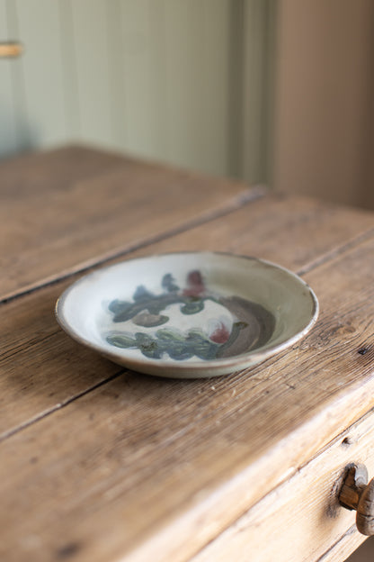 Hand-Painted Studio Pottery Dish