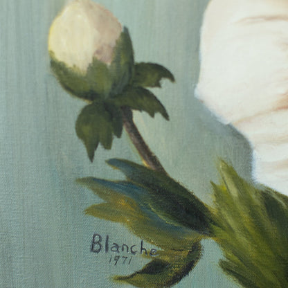 Hibiscus in Green Painting