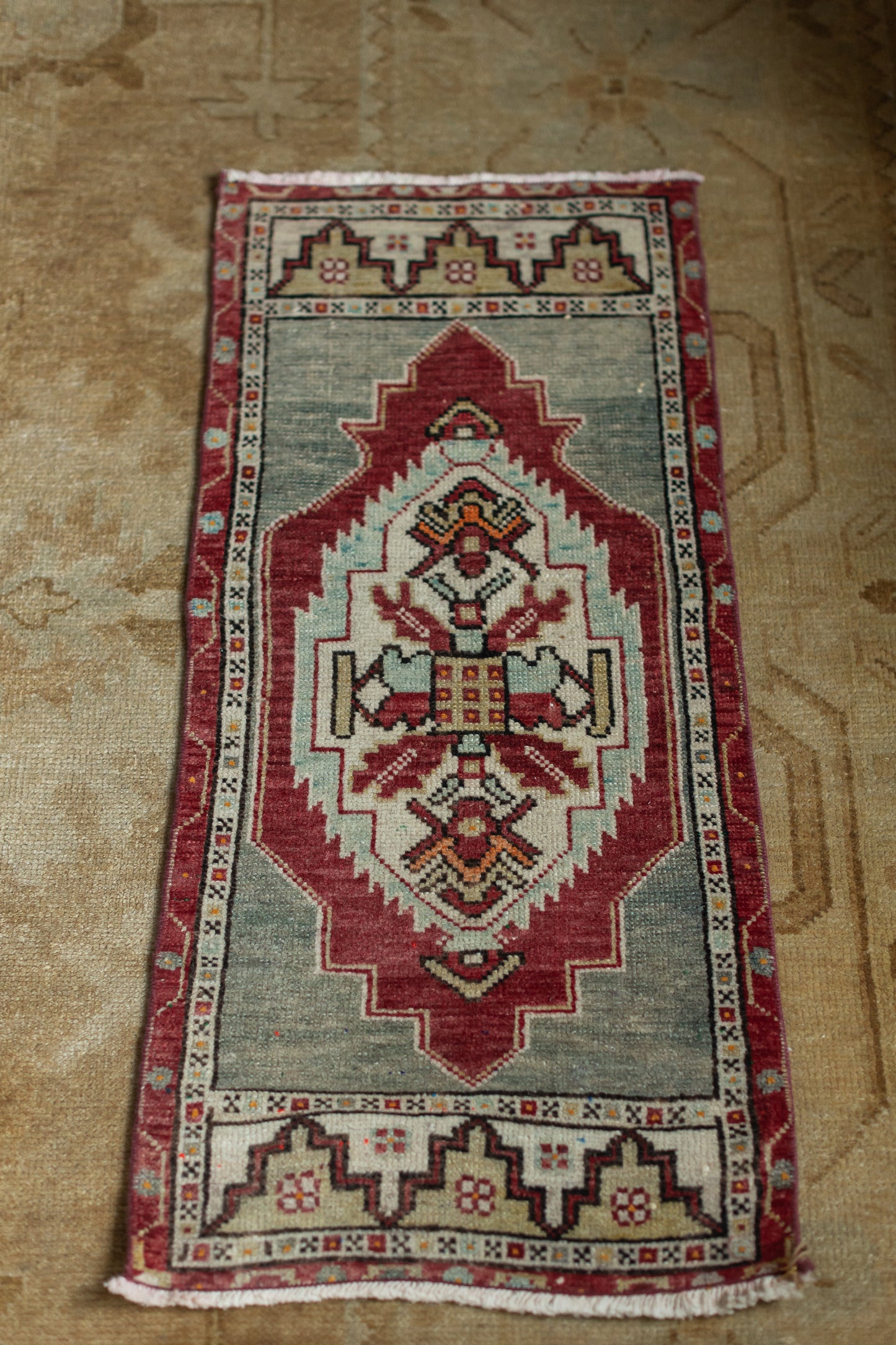 Vintage Rug 41"x17"