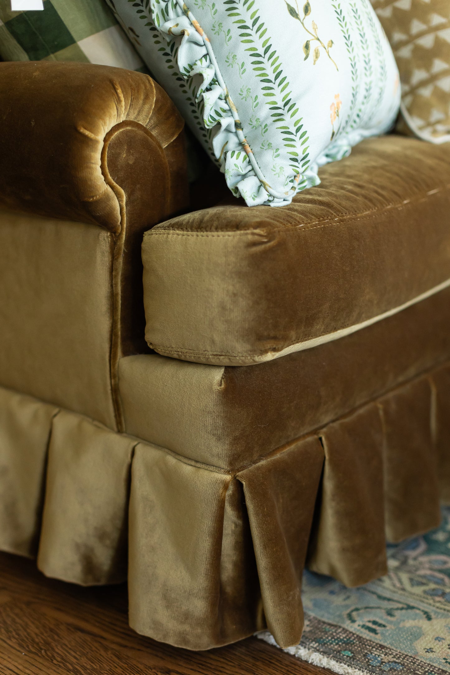 Panel Arm Sofa - Custom Upholstery Collection