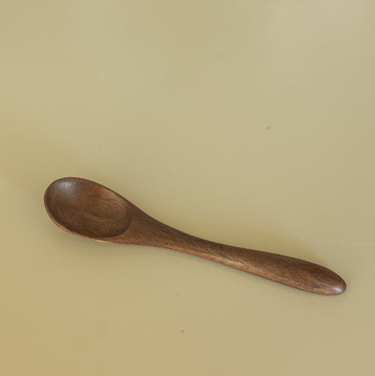 5" Small Walnut Petite Spoon